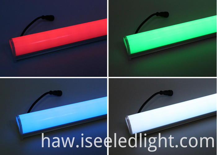 rgb full color led linear tube